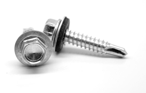 Galvanized Hex Head Self Drilling Screws With Epdm Washer