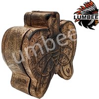 Handcrafted Wooden Animal Butterfly Puzzle For Kids