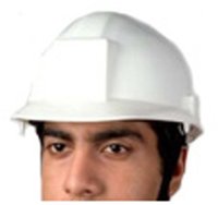 Saviour Tough Hat - Hdpe Polymer, 6-point Adjustable Head Harness | High-impact, Heat & Chemical Resistant, Open Face Design, Washable Sweatband, Nylon Chin Strap