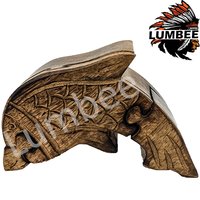 Handcrafted Wooden Animal Dolphin Puzzle