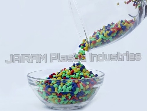 PP Granules - Injection Moulding Grade, 25 KG Bag, Vibrant Colors Including Orange, Blue, Pista Green, Recycled Material