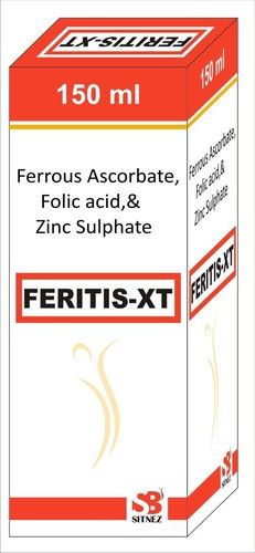 Ferrous Ascorbate Folic Acid And Zinc Sulphate