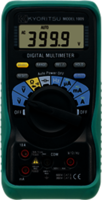Digital Multimeter 1009 - Accuracy: A A (0.5%+3) For Dcv; A A (1.2%+10) For Acv