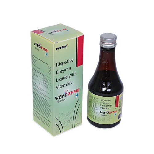 Digestive Enzyme Syrup With Vitamins