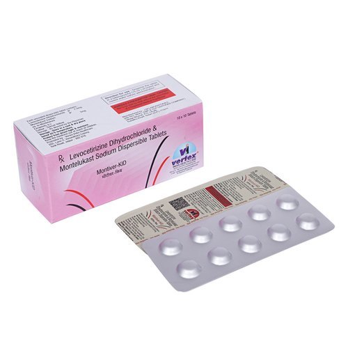 Levocetirizine 25mg and Montelukast 5mg Tablets