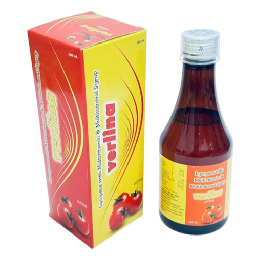 Lycopene 10% With Antioxidants and Mineral Syrup