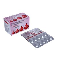Ferrous Ascorbate 100mg Folic Acid 15mg and Zinc Sulphate 225mg Tablets