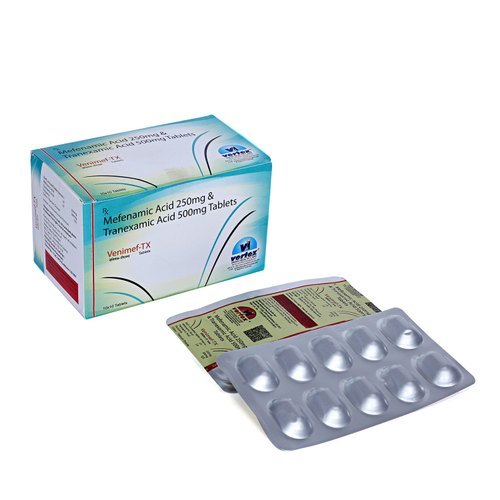 Tranexamic Acid 500mg and Mefenamic Acid 250mg Tablets