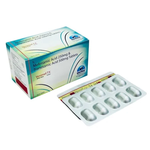 Tranexamic Acid 500mg and Mefenamic Acid 250mg Tablets