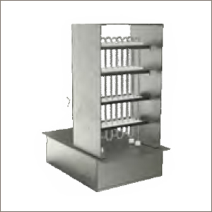 Silver Industrial Air Duct Heater