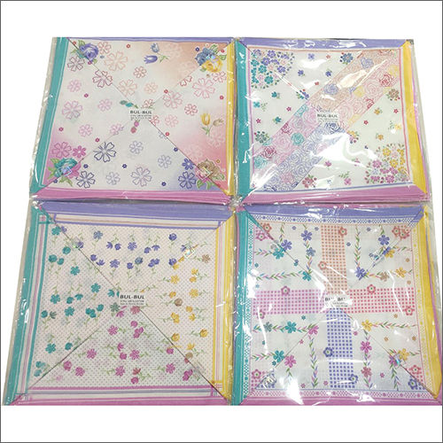 Printed Cotton Handkerchief Gender: Ladies