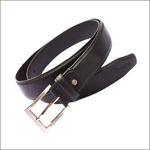 Black Leather Belt