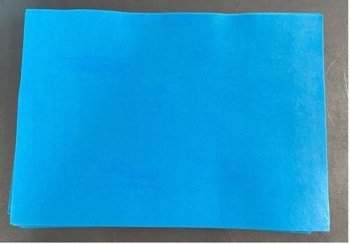 Primus Quality Edible Wafer Paper Type AD Blue colour paper