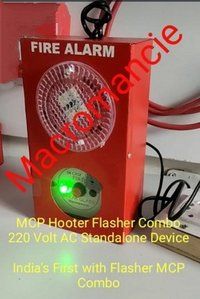 Standalone Mcp Flasher Hooter Combo 220 Volt Ac Supply Application: Fire Sefty