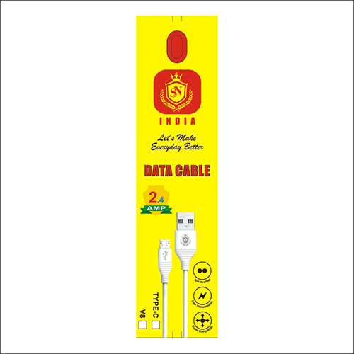 2.4 Amp Type C Data Cable By SARADA COMMUNICATION