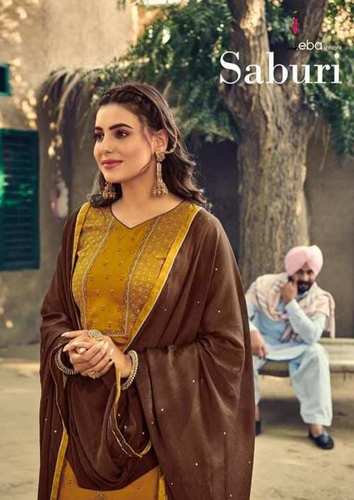 Saburi Jam Cotton Embroidery Salwar Kameez Set