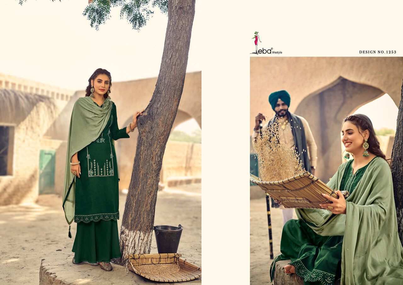 Saburi Jam Cotton Embroidery Salwar Kameez Set