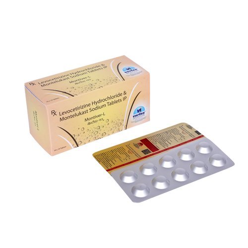 Levocetirizine Hydrocloride 5mg and Montelukast Sodium 10mg Tablets