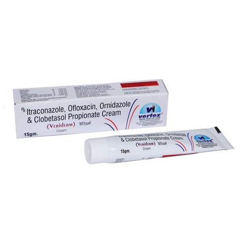 Itraconazole Ofloxacin Ornidazole and Clobetasol Propionate Cream