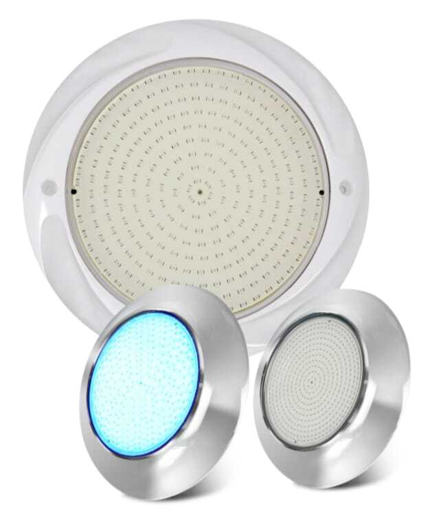 MAMBE Swimming Pool Lights - Double Layer Aluminium PCB, 18W with Over 1800 Luminous | Korean LED Chips, Cool White, Warm White & RGB Colors, Ideal for Round Pool Applications