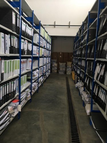 Slotted Angle Rack For File Storage