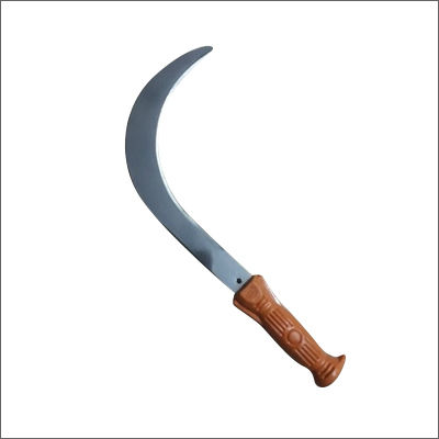 Brown Pvc Handle Hand Sickle