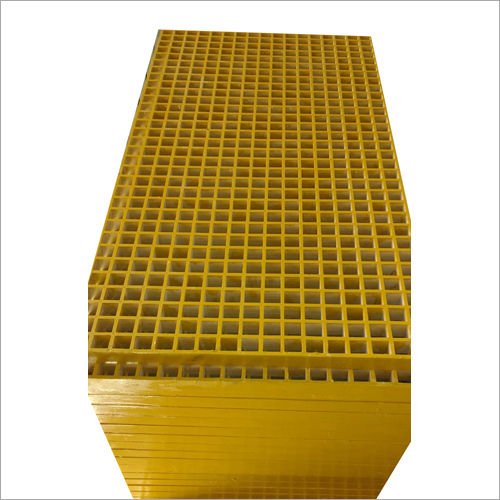 Yellow FRP Grating