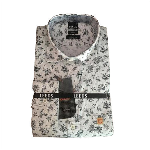 Mens Printed Cotton Shirts