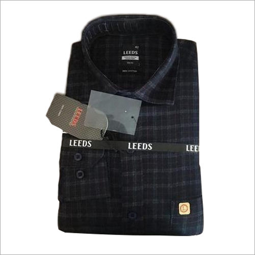 Mens Cotton Checked Shirts