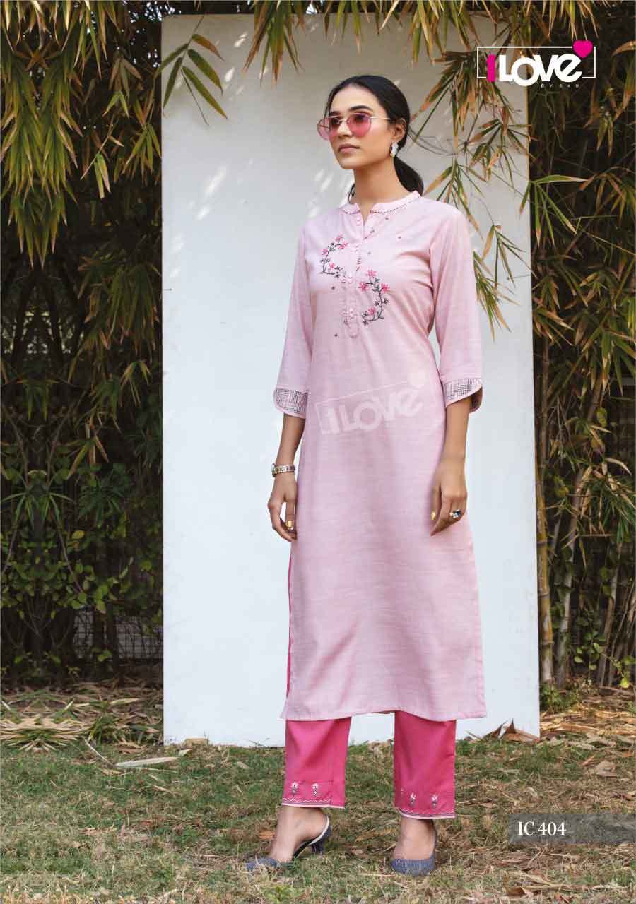 Indi Chic Vol 4 Rayon Slub Kurti Catalogue Set