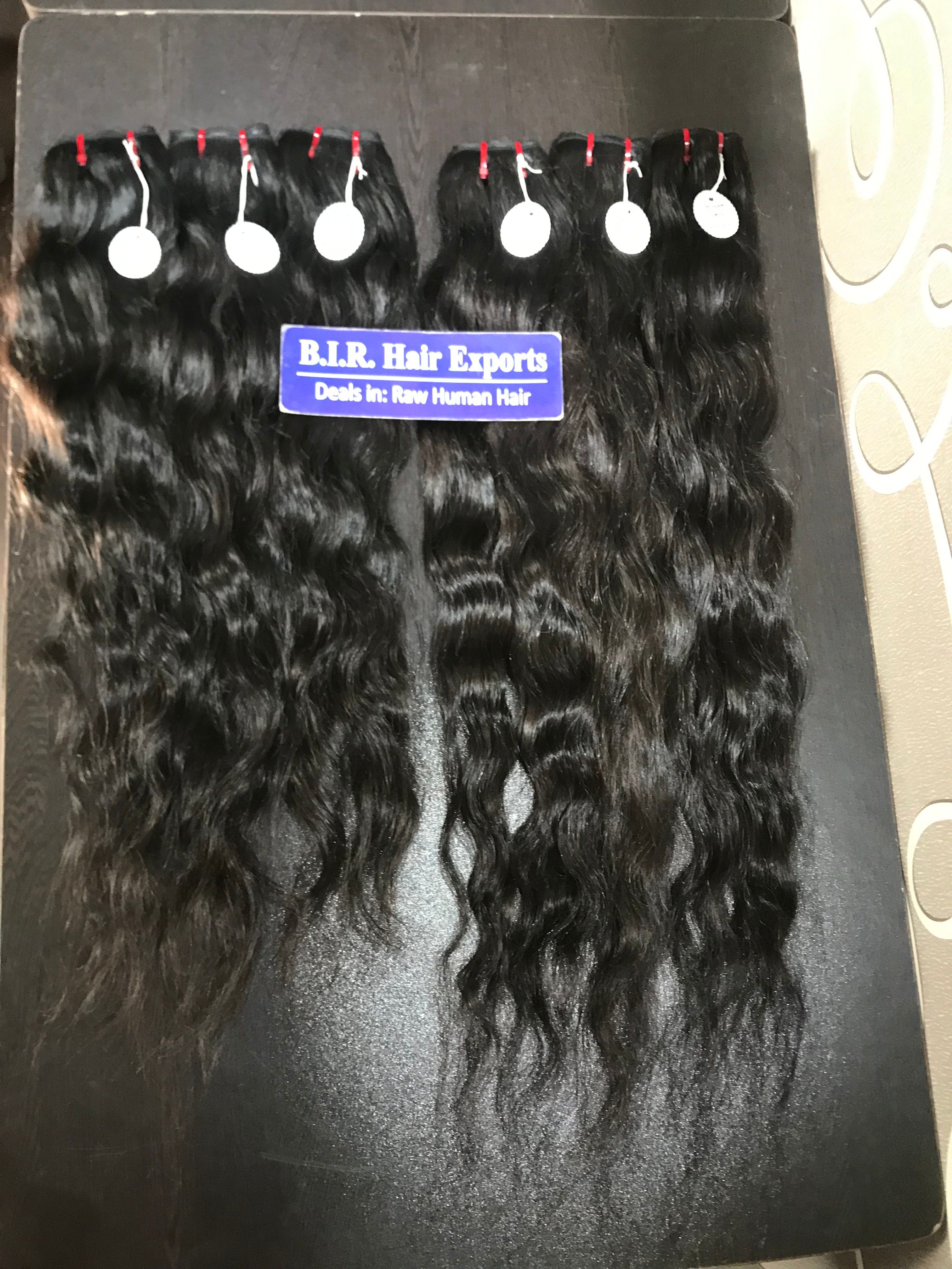 Machine Weft Wavy Hair