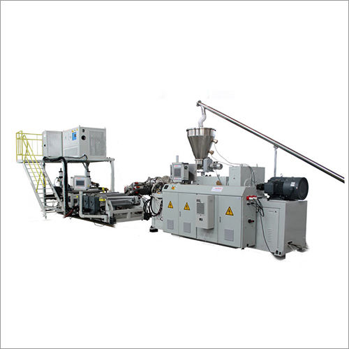 Calender Cooling PVC Edge Band Sheet Line Making Production Machine With Slitter