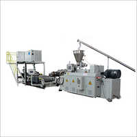 Calender Cooling PVC Edge Band Sheet Line Making Production Machine With Slitter