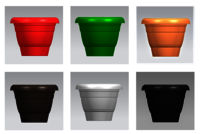 Plastic Flower Pots