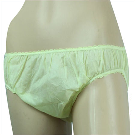 Ladies Disposable Brief Size: Customized