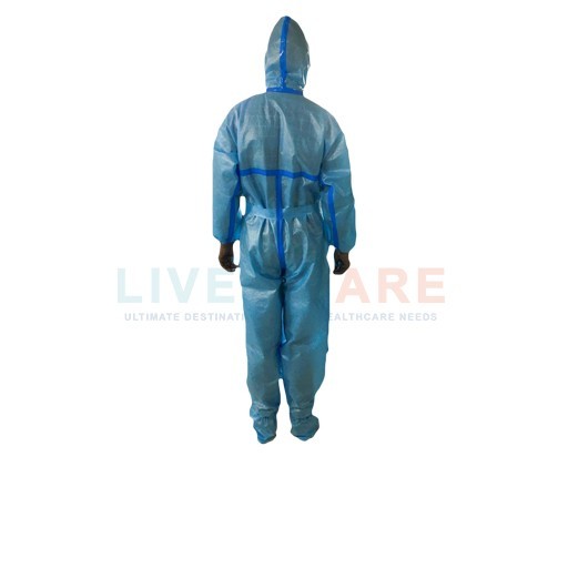 Laminated Coverall With Seam Sealing Taping