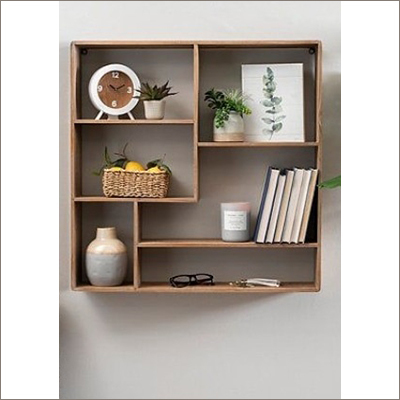 Wall Space Wooden Showcase Design