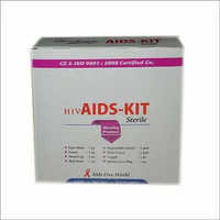 Hiv Test Kit - Plastic Material, Box Packaging Size, White And Pink Color | Portable Equipment Type For Hospital Use