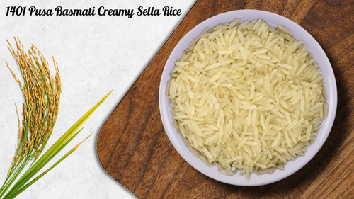 1401 Pusa Basmati Creamy Sella Rice Admixture (%): Nill