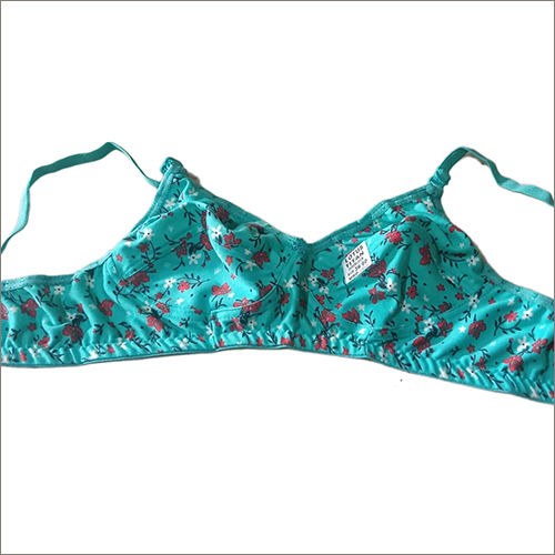 Available In Different Color Ladies Printed Cotton Bra