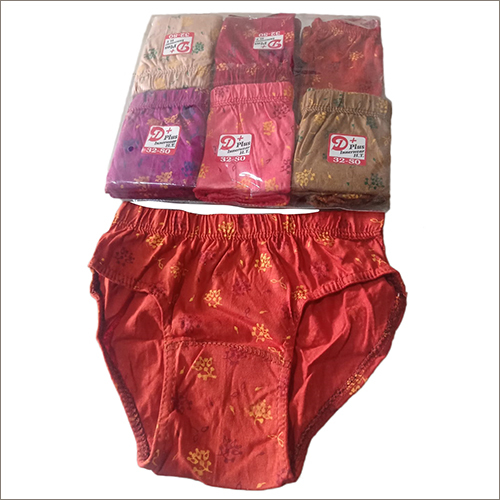 Available In Different Color Ladies Cotton Panty