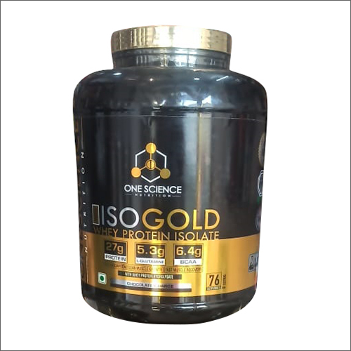 Isogold Whey Protein Isolate Chocolate Flavour Powder Dry Place