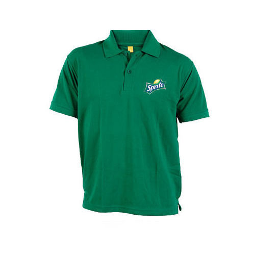 Green Mens Polo T Shirt