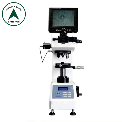 Benchtop Hardness Tester Video Measuring Auto Turret Digital Micro Hardness Tester with Printer