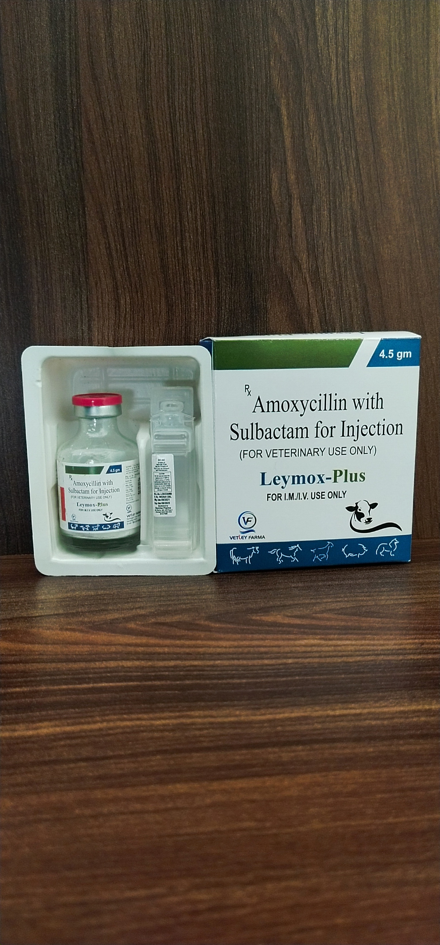 Amoxycillin with Sulbactam for  Injection 4500 mg in PCD Franchise