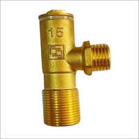 15 Mm Brass Ferrules Cock - Brass Material, 15 Mm Size, Golden Color | Polished Surface Treatment For Plumbing Applications