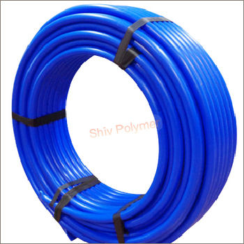 Blue MDPE Pipe