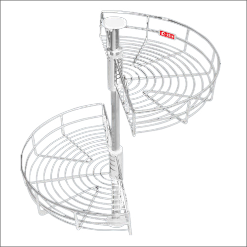 Stainless Steel Kitchen D Carousel Basket