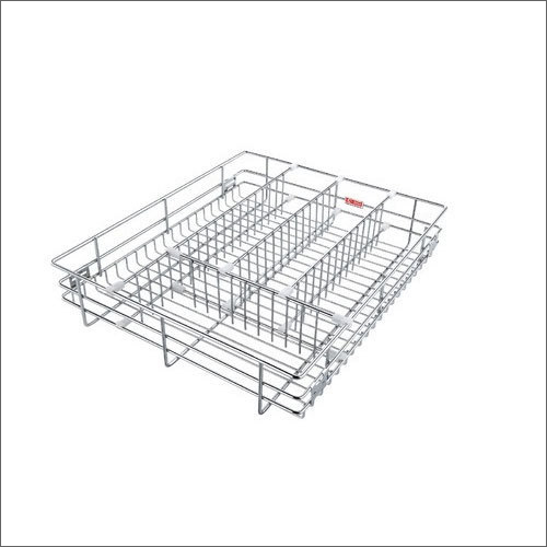 Stainless Steel Cutlery Drawer Basket