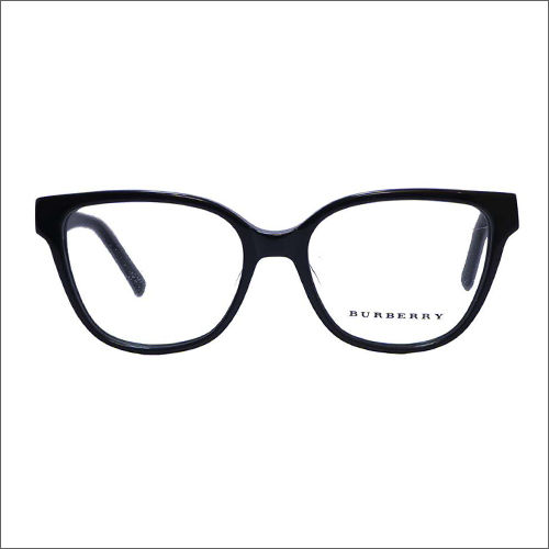 Black Burberry Cat Eyewear Acetate Frame